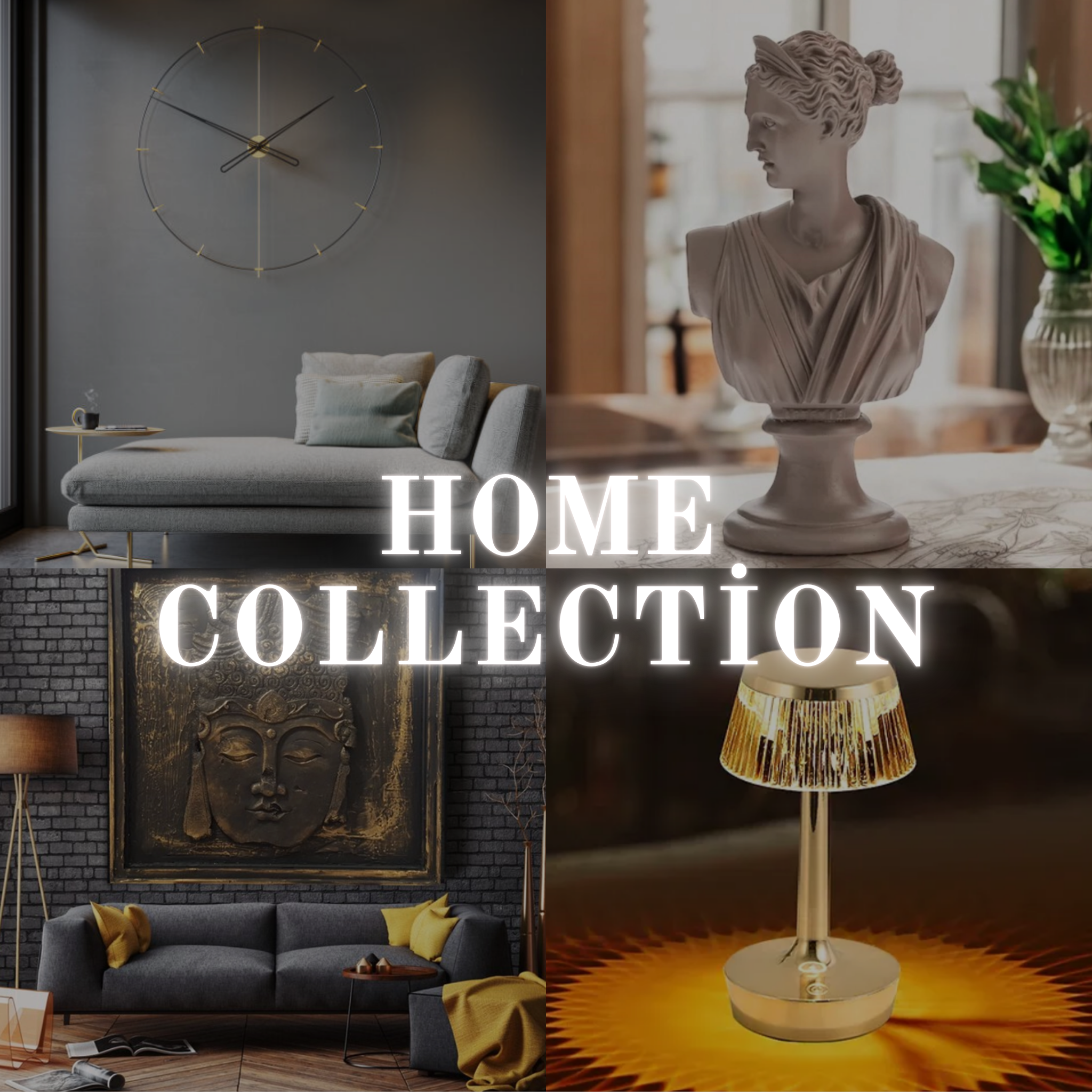 Home Collection | Lüks Ev Dekorasyonu ve Premium Ev Aksesuarları | LÜXSEÇ