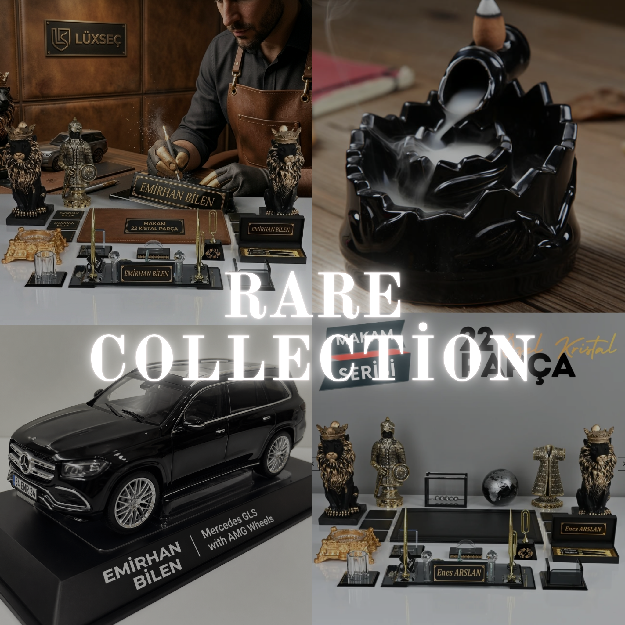 Rare Collection | Lüks Hediyelik Eşyalar ve Premium Armağanlık Ürünler | LÜXSEÇ